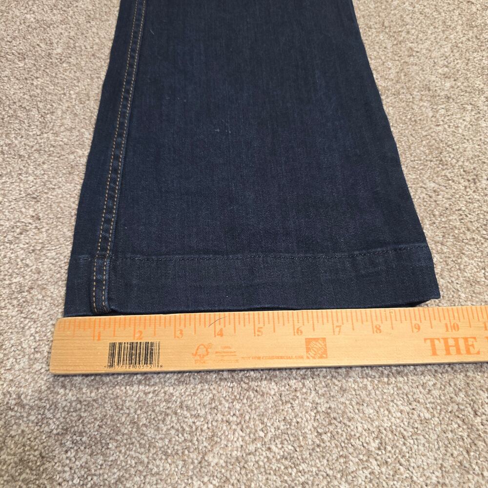 Levi's Dark Indigo Flare Jeans - Women's Wide Leg - Picture 6 of 12